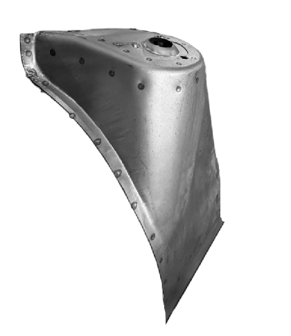 Nissan Datsun 240Z Front Shock Tower Replacement 1969-1973 Steel image 1